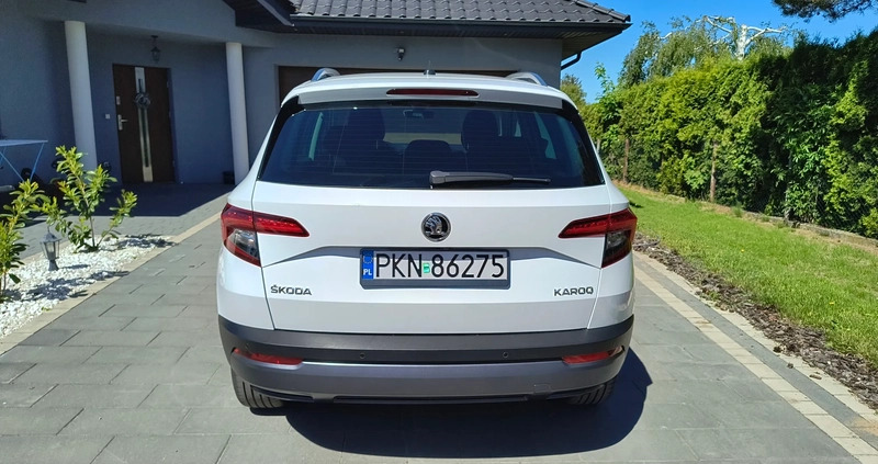 Skoda Karoq cena 88000 przebieg: 122000, rok produkcji 2017 z Konin małe 781